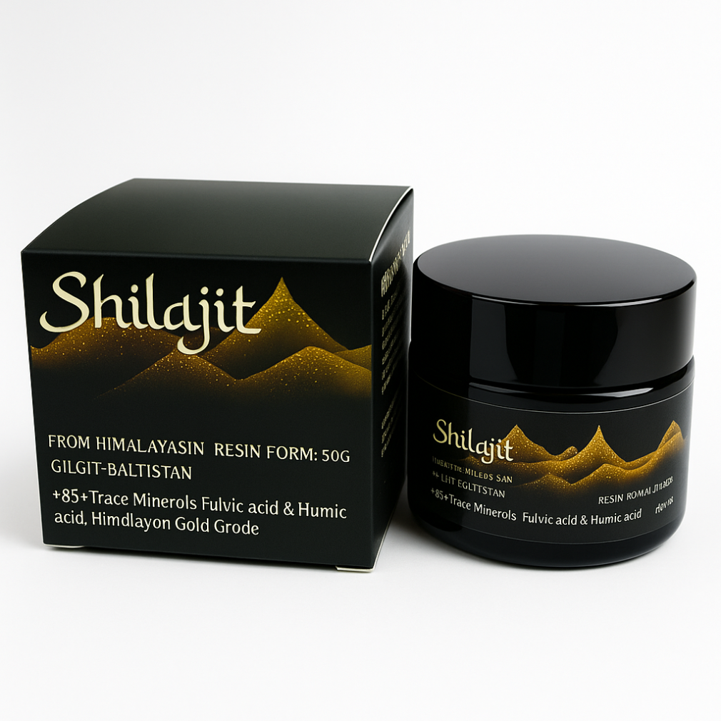 Shilajit pur d’Himalaya en résine – Qualité Premium